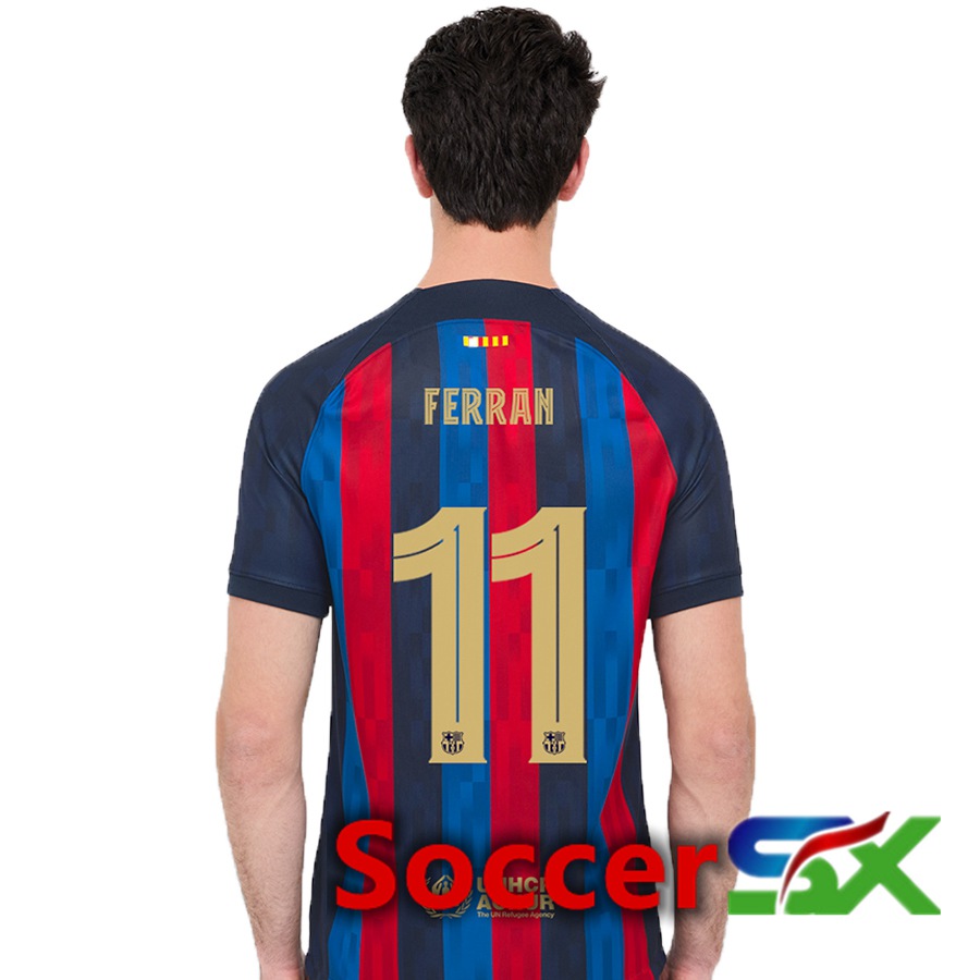 FC Barcelona (Ferran 11) Home Jersey 2022/2023
