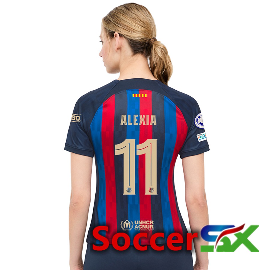 FC Barcelona (Alexia 11) Womens Home Jersey 2022/2023