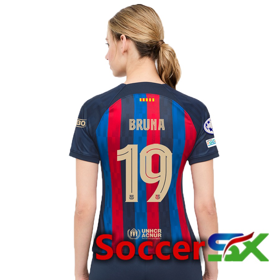 FC Barcelona (Bruna 19) Womens Home Jersey 2022/2023