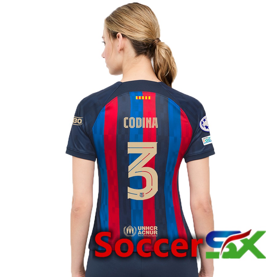 FC Barcelona (Codina 3) Womens Home Jersey 2022/2023