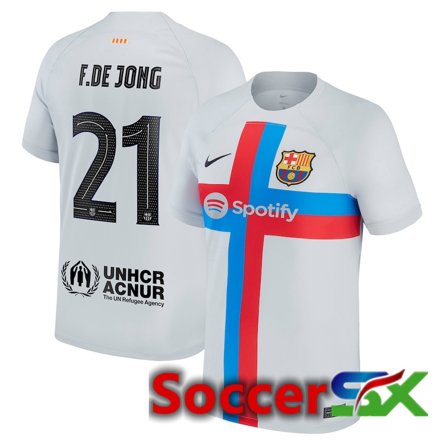 FC Barcelona (F.De Jong 21) Third Jersey 2022/2023