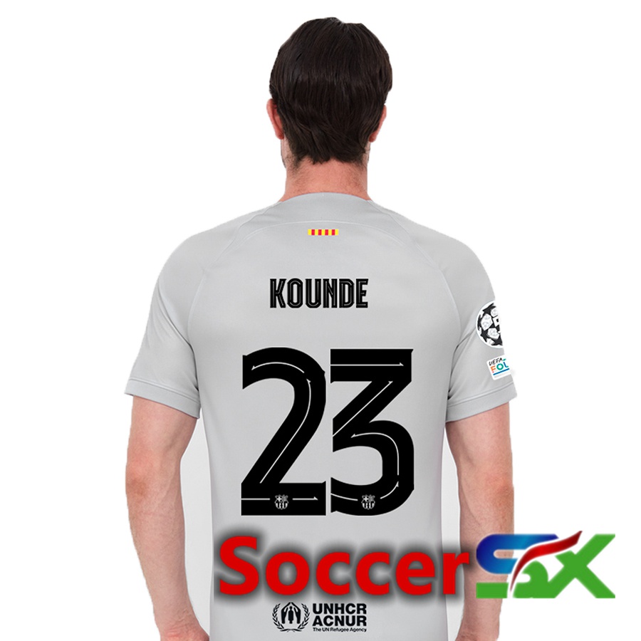 FC Barcelona (Kounde 23) Third Jersey 2022/2023