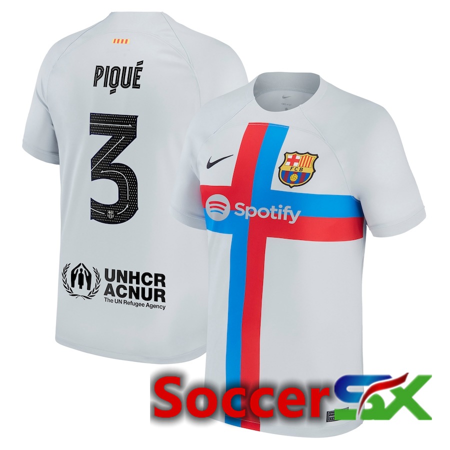 FC Barcelona (Piqué 3) Third Jersey 2022/2023