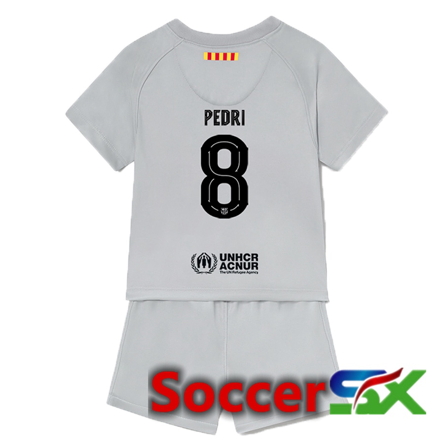 FC Barcelona (Pedri 8) Kids Third Jersey 2022/2023