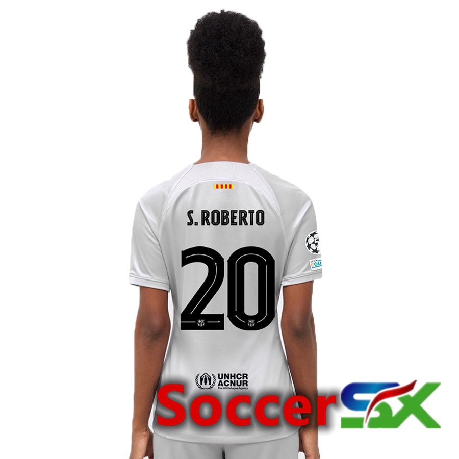 FC Barcelona (S.Roberto 20) Womens Third Jersey 2022/2023