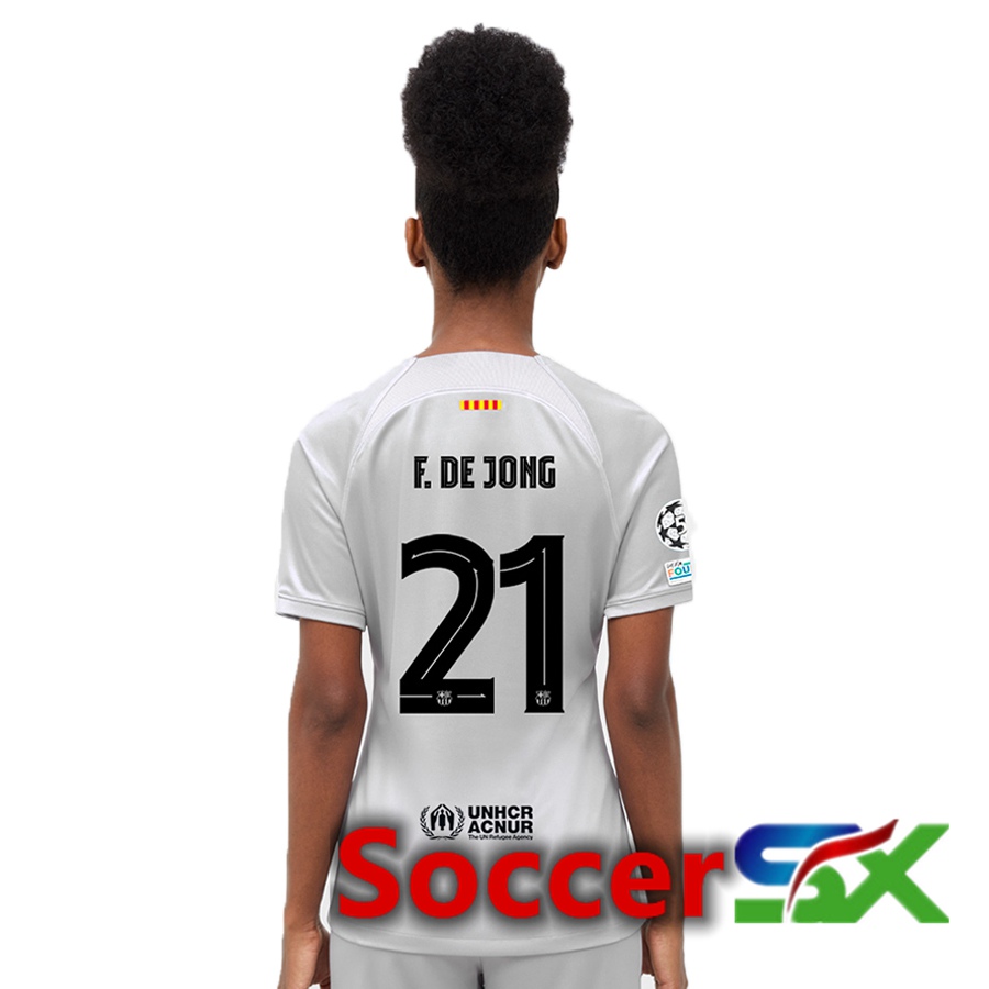 FC Barcelona (F.De Jong 21) Womens Third Jersey 2022/2023