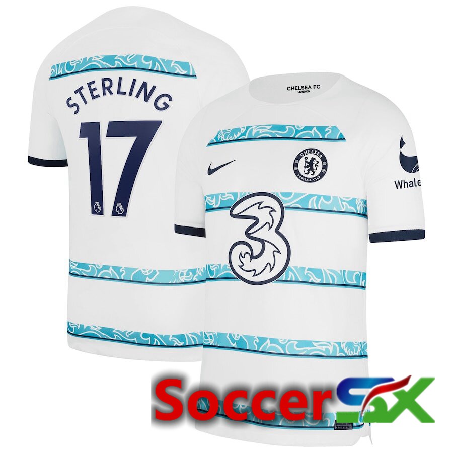 FC Chelsea（STERLING 17）Away Jersey 2022/2023