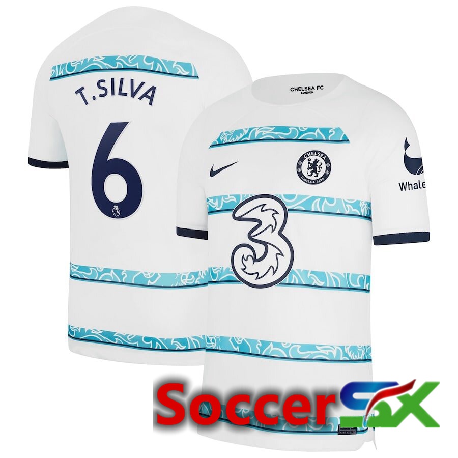 FC Chelsea（T.SILVA 6）Away Jersey 2022/2023
