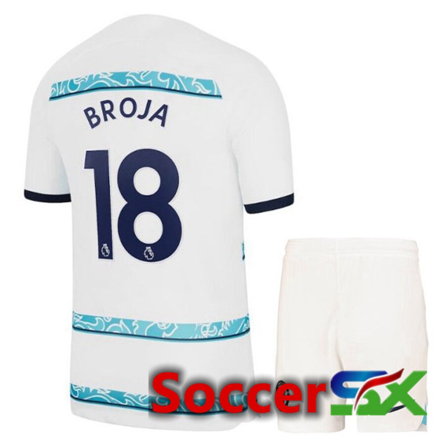 FC Chelsea（BROJA 18）Kids Away Jersey 2022/2023