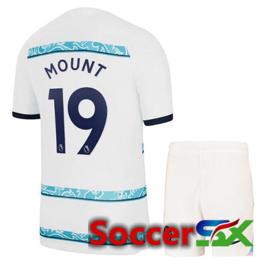 FC Chelsea（MOUNT 19）Kids Away Jersey 2022/2023