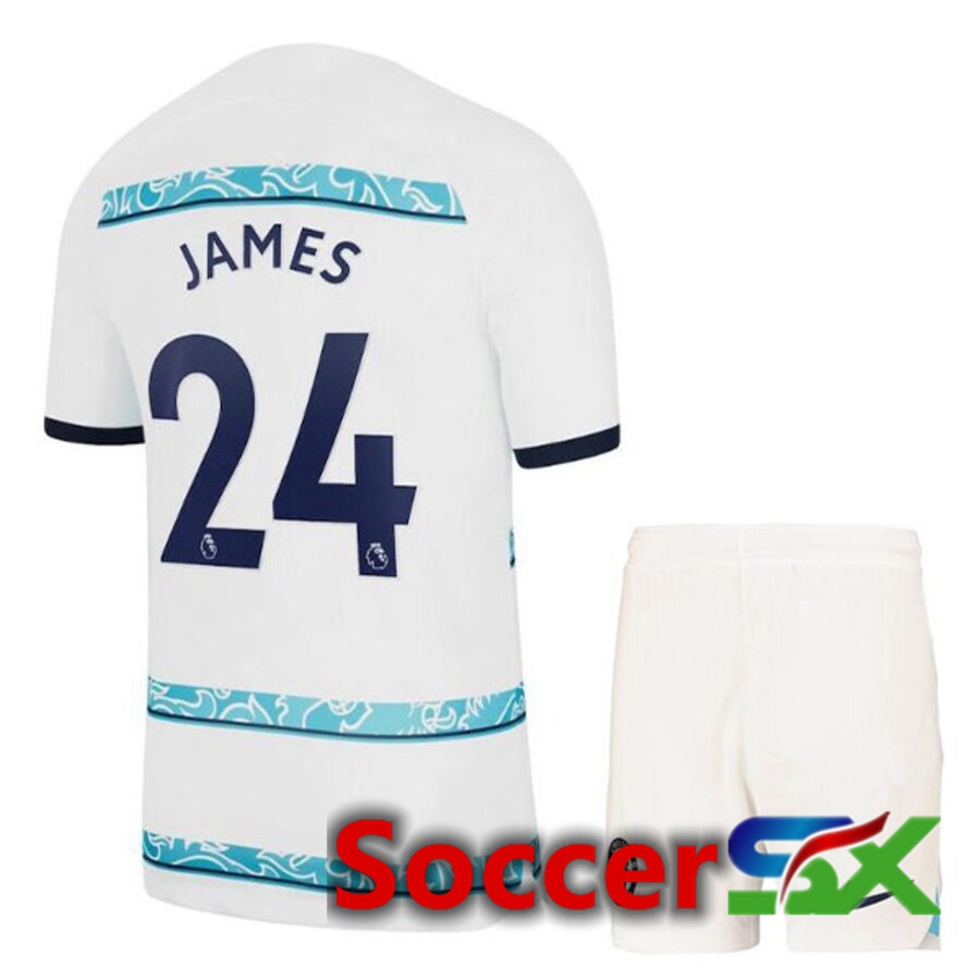 FC Chelsea（JAMES 24）Kids Away Jersey 2022/2023