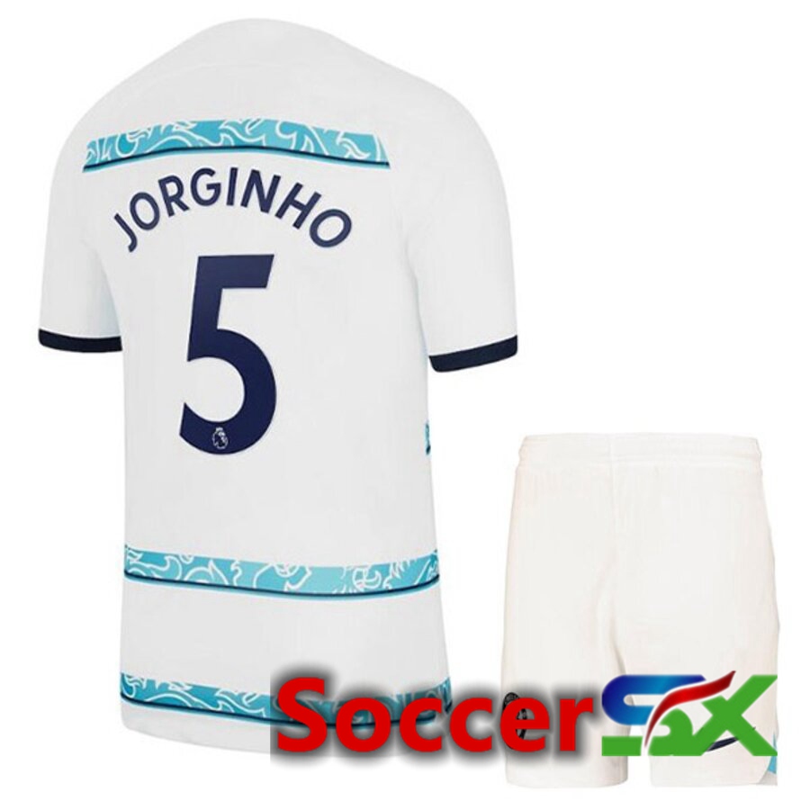 FC Chelsea（JORGINHO 5）Kids Away Jersey 2022/2023