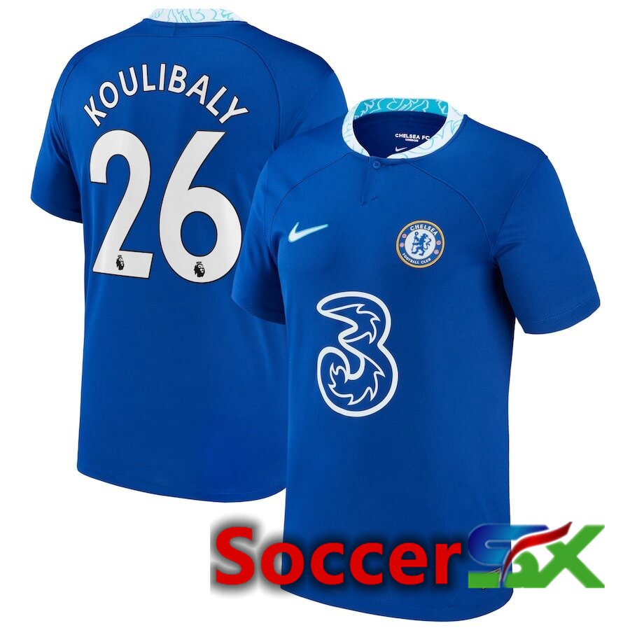 FC Chelsea（KOULIBALY 26）Home Jersey 2022/2023
