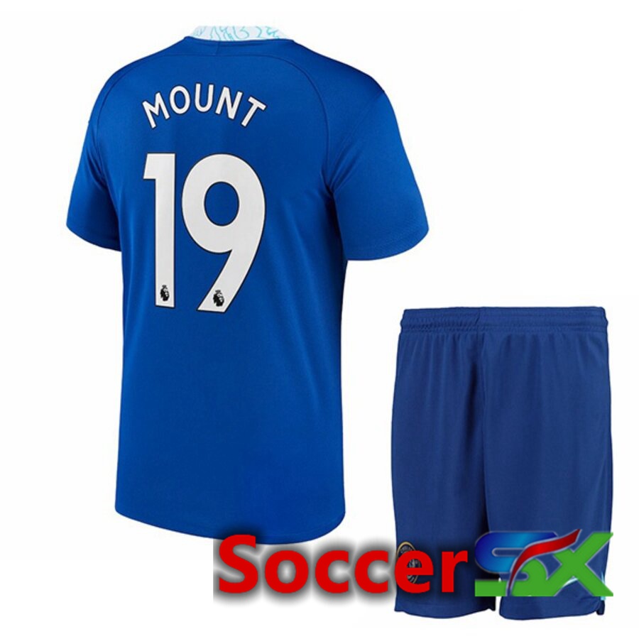 FC Chelsea（MOUNT 19）Kids Home Jersey 2022/2023