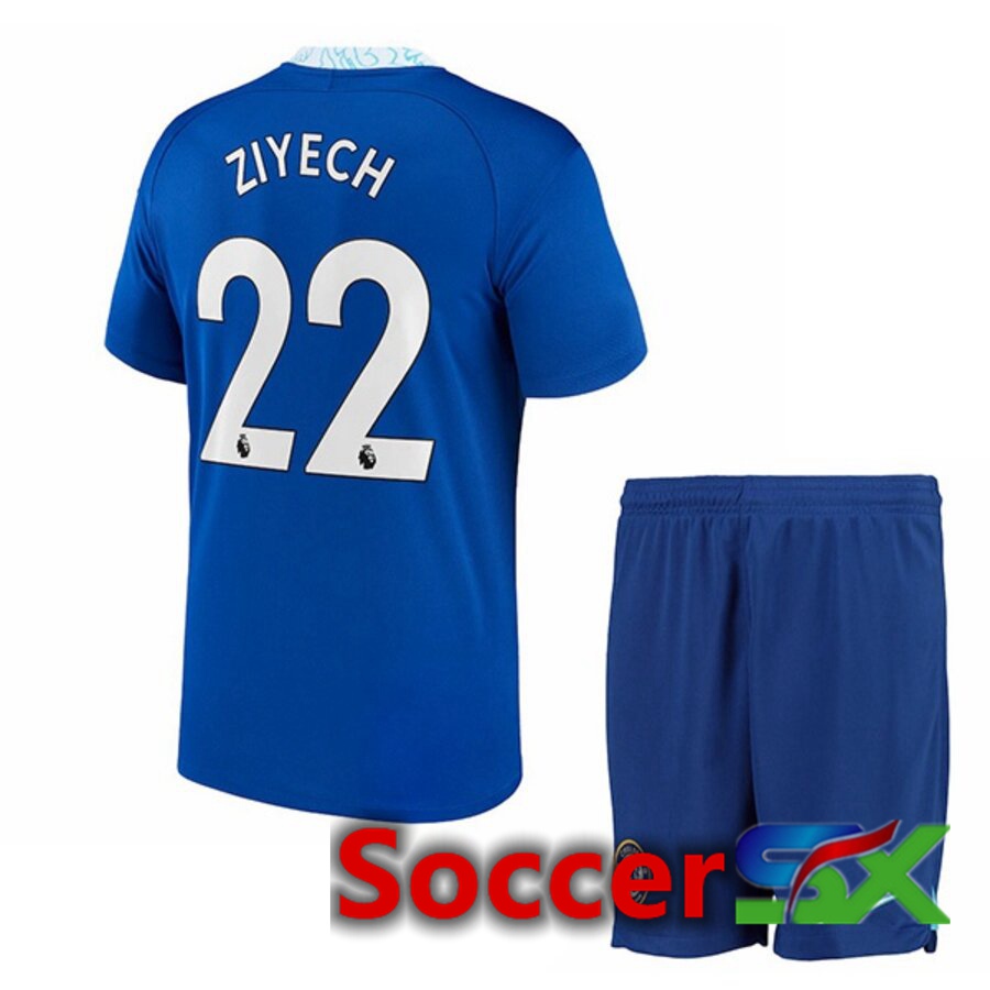 FC Chelsea（ZIYECH 22）Kids Home Jersey 2022/2023