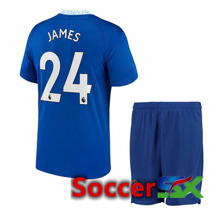 FC Chelsea（JAMES 24）Kids Home Jersey 2022/2023