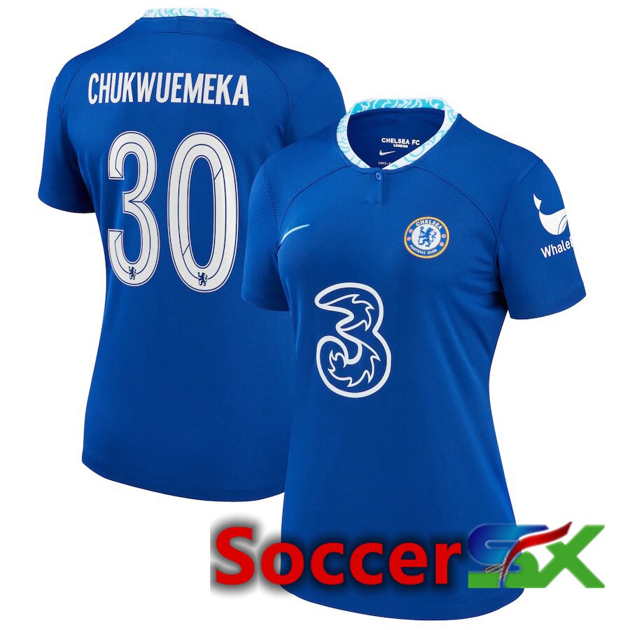 FC Chelsea（CHUKWUEMEKA 30）Womens Home Jersey 2022/2023
