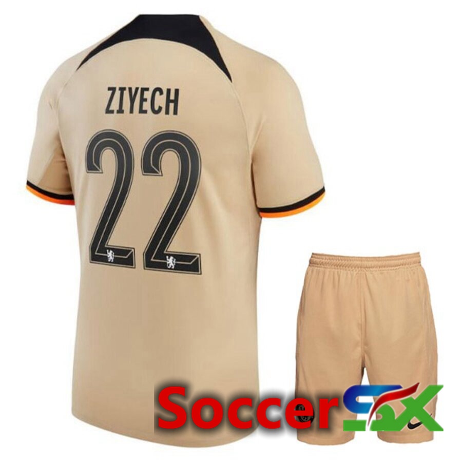 FC Chelsea（ZIYECH 22）Kids Third Jersey 2022/2023