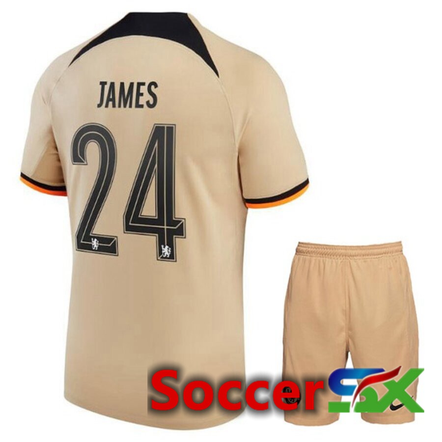 FC Chelsea（JAMES 24）Kids Third Jersey 2022/2023