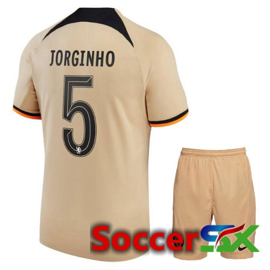 FC Chelsea（JORGINHO 5）Kids Third Jersey 2022/2023