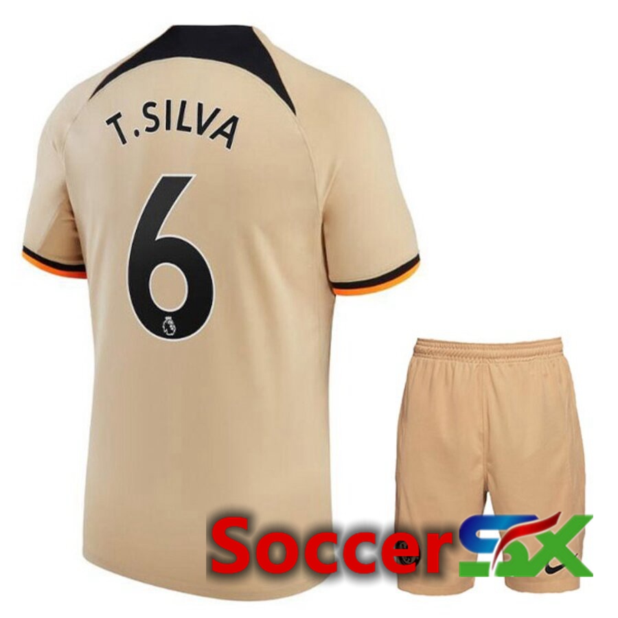 FC Chelsea（T.SILVA 6）Kids Third Jersey 2022/2023