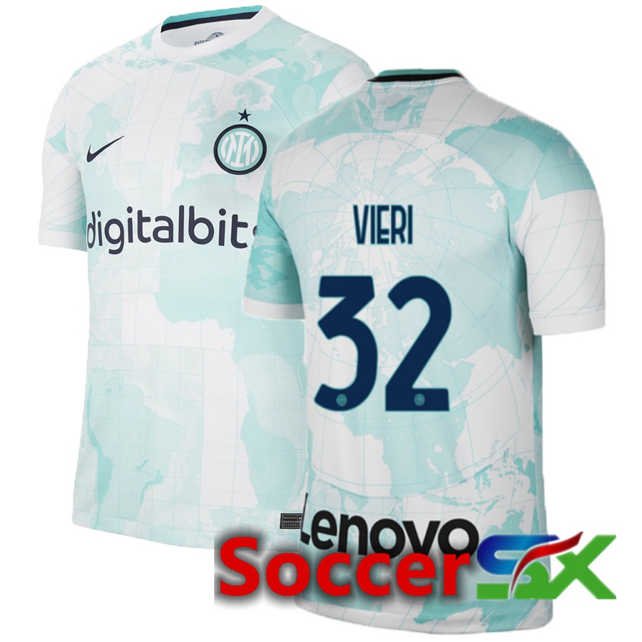 Inter Milan (Vieri 32) Away Jersey 2022/2023