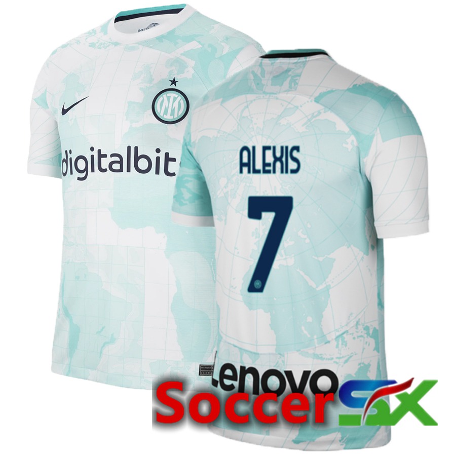 Inter Milan (Alexis 7) Away Jersey 2022/2023