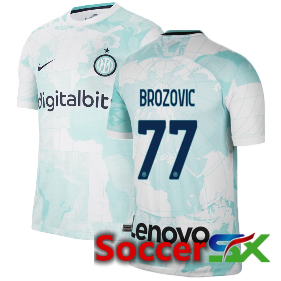 Inter Milan (Brozovic 77) Away Jersey 2022/2023