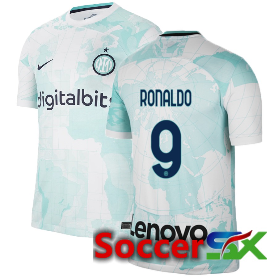 Inter Milan (Ronaldo 9) Away Jersey 2022/2023