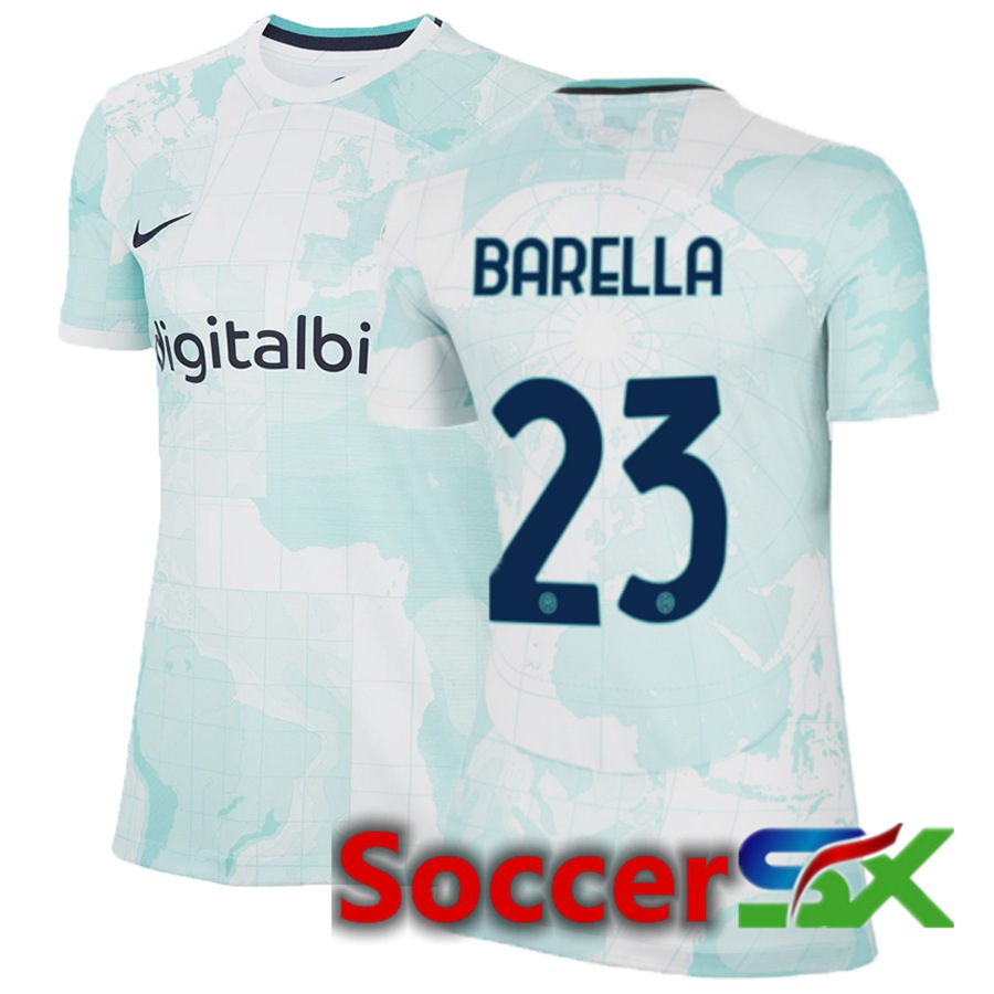 Inter Milan (Barella 23) Womens Away Jersey 2022/2023