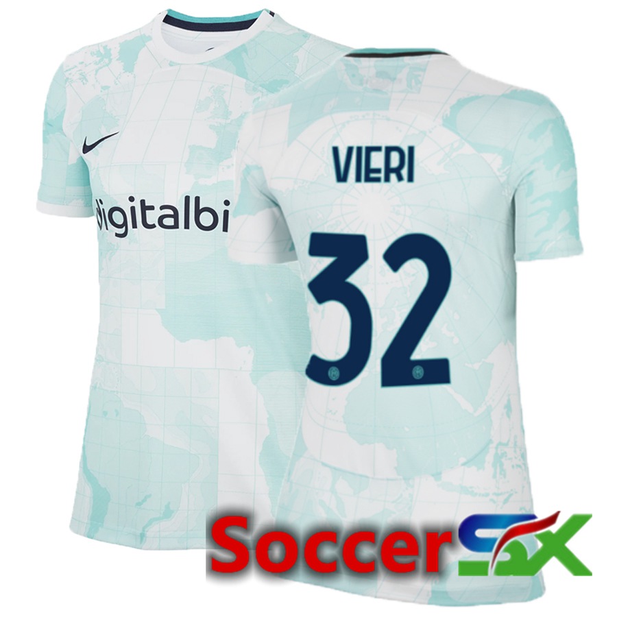 Inter Milan (Vieri 32) Womens Away Jersey 2022/2023