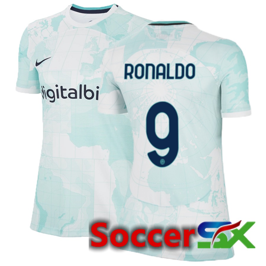 Inter Milan (Ronaldo 9) Womens Away Jersey 2022/2023