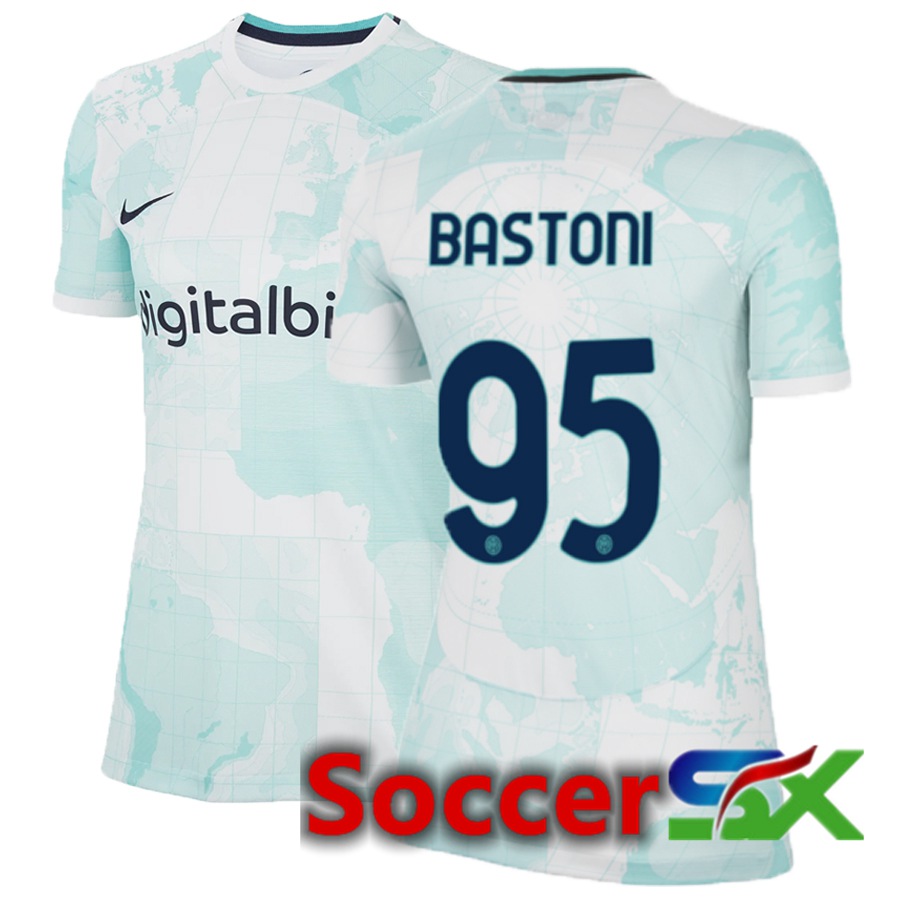 Inter Milan (Bastoni 95) Womens Away Jersey 2022/2023