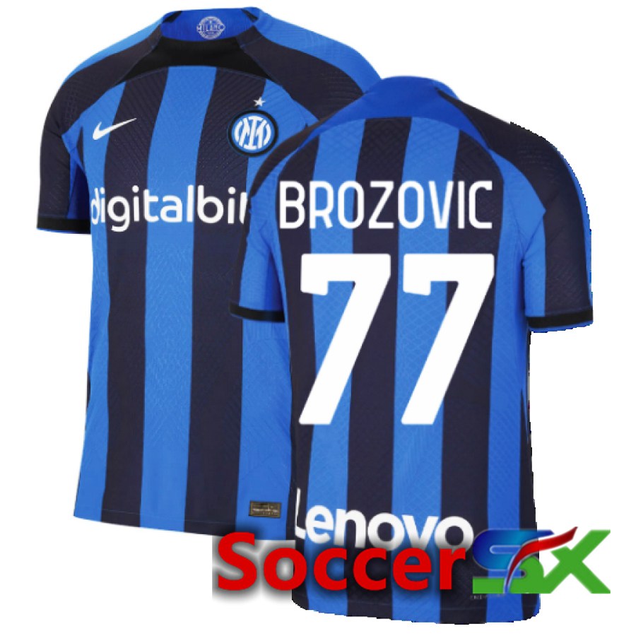 Inter Milan (Brozovic 77) Home Jersey 2022/2023