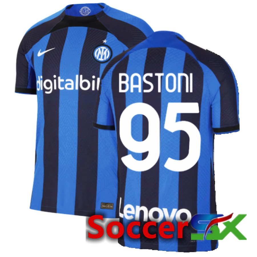 Inter Milan (Bastoni 95) Home Jersey 2022/2023