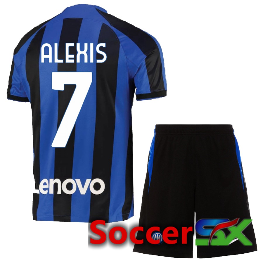Inter Milan (Alexis 7) Kids Home Jersey 2022/2023