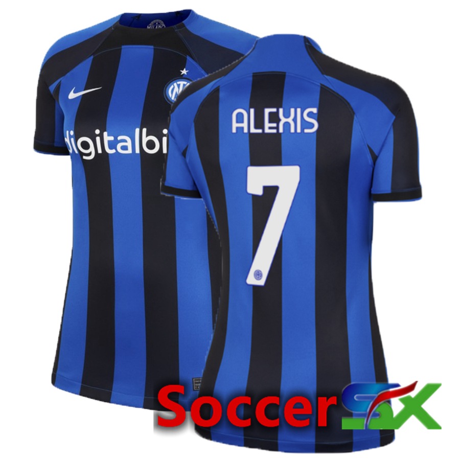 Inter Milan (Alexis 7) Womens Home Jersey 2022/2023