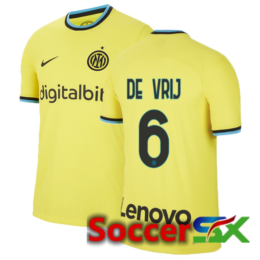 Inter Milan (De Vrij 6) Third Jersey 2022/2023