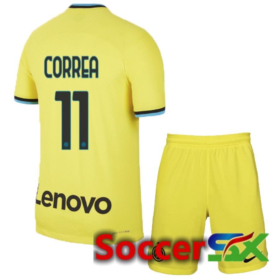 Inter Milan (Correr 11) Kids Third Jersey 2022/2023