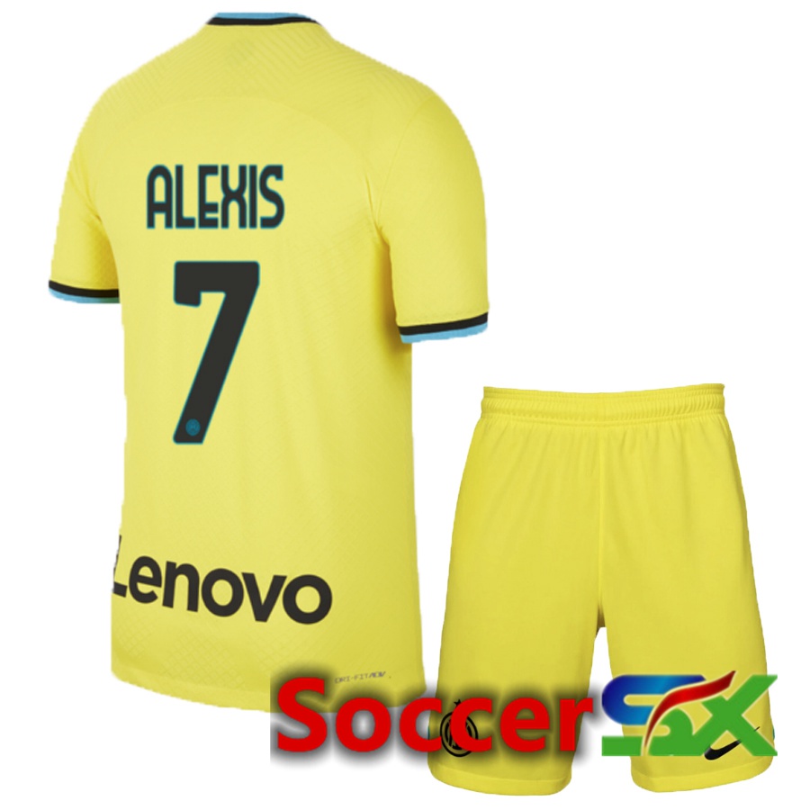Inter Milan (Alexis 7) Kids Third Jersey 2022/2023
