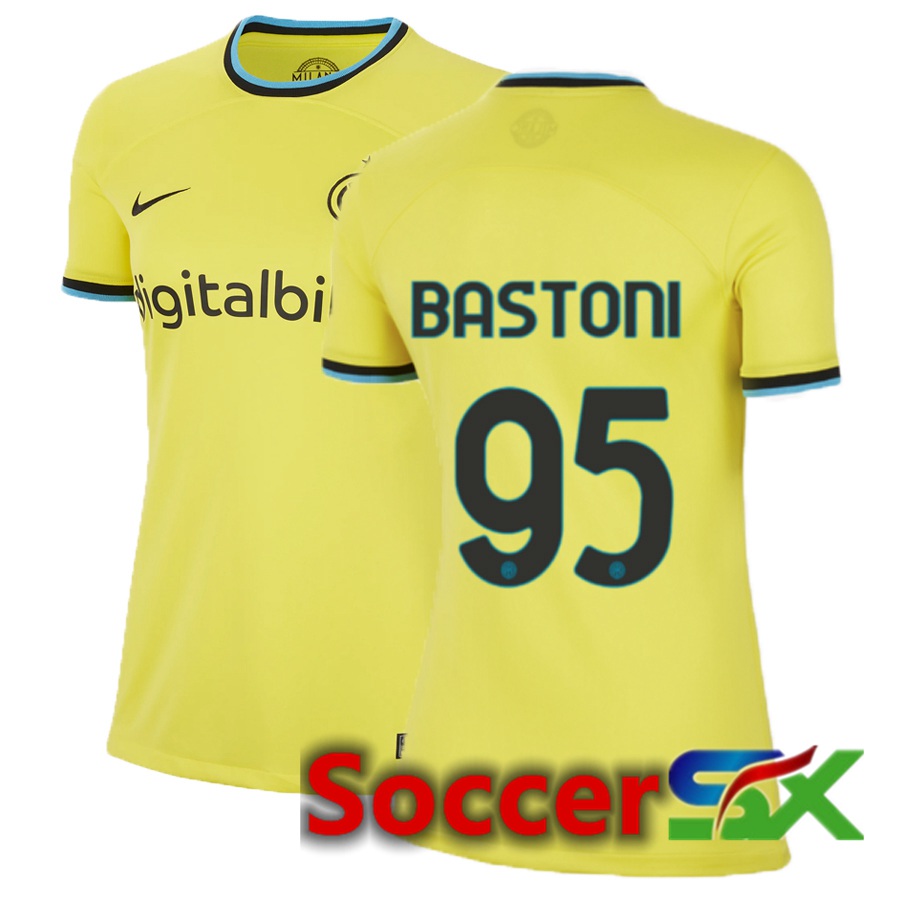 Inter Milan (Bastoni 95) Womens Third Jersey 2022/2023