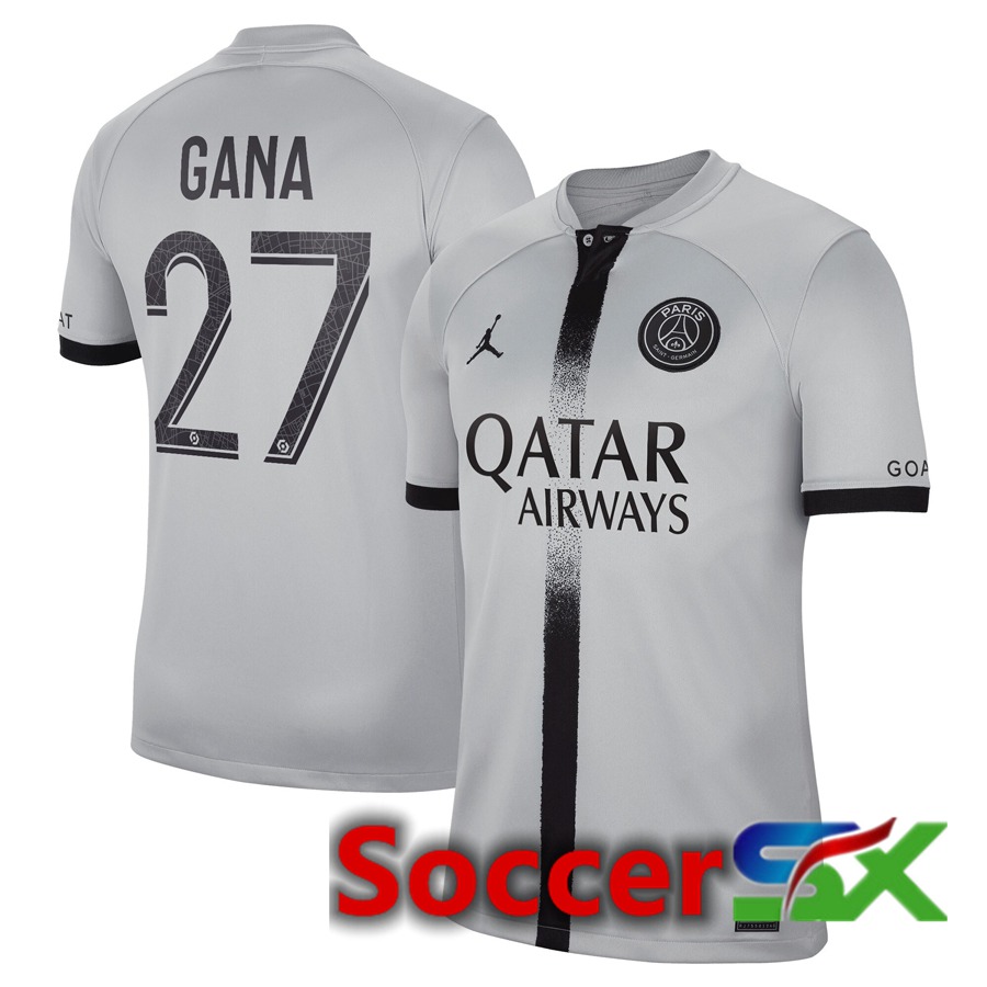 Paris PSG (Gana 27) Away Jersey 2022/2023