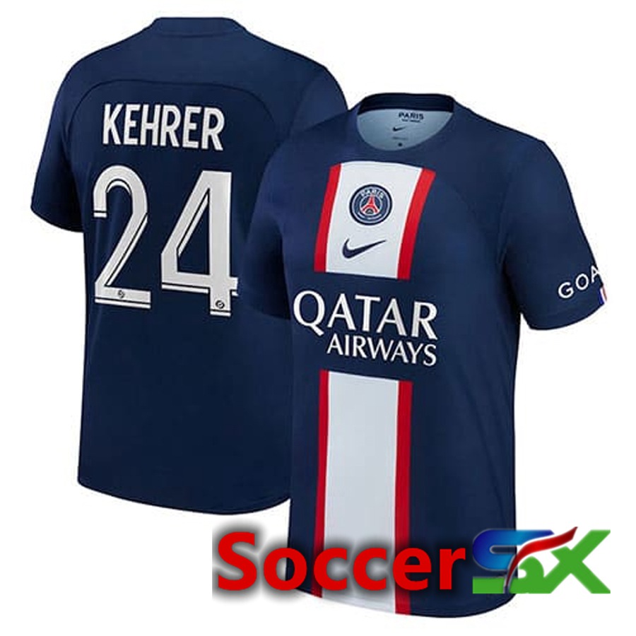 Paris PSG (Kehrer 24) Home Jersey 2022/2023