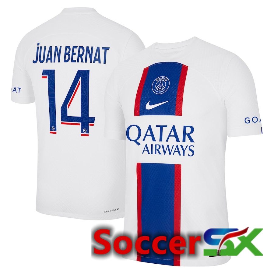 Paris PSG (Juan Bernat 14) Third Jersey 2022/2023