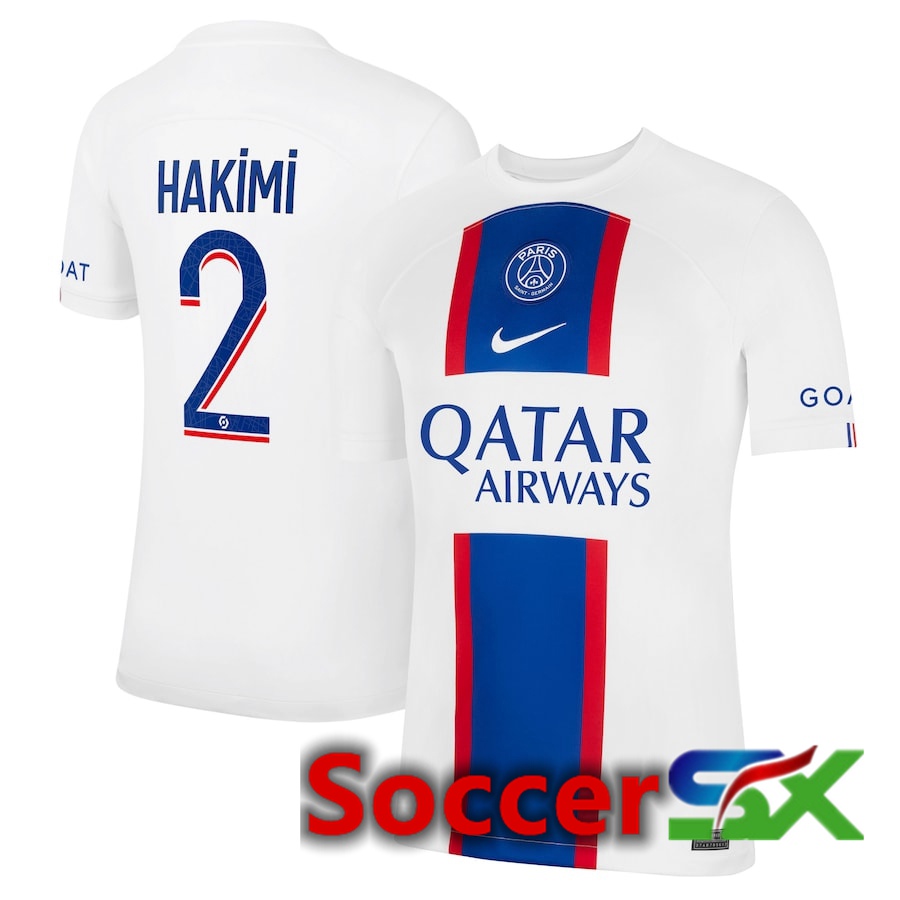 Paris PSG (Hakimi 2) Third Jersey 2022/2023