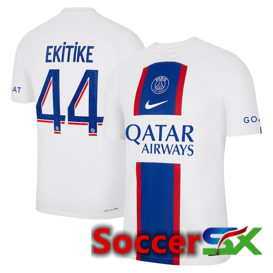 Paris PSG (Ekitike 44) Third Jersey 2022/2023