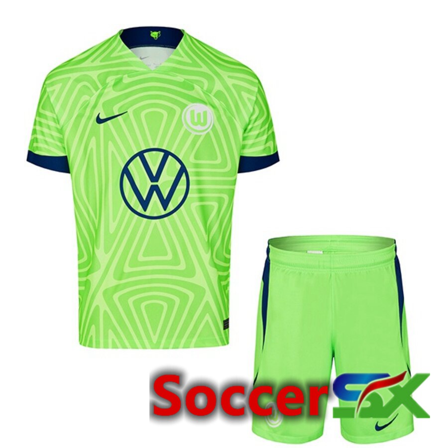 VfL Wolfsburg Kids Home Jersey 2022/2023