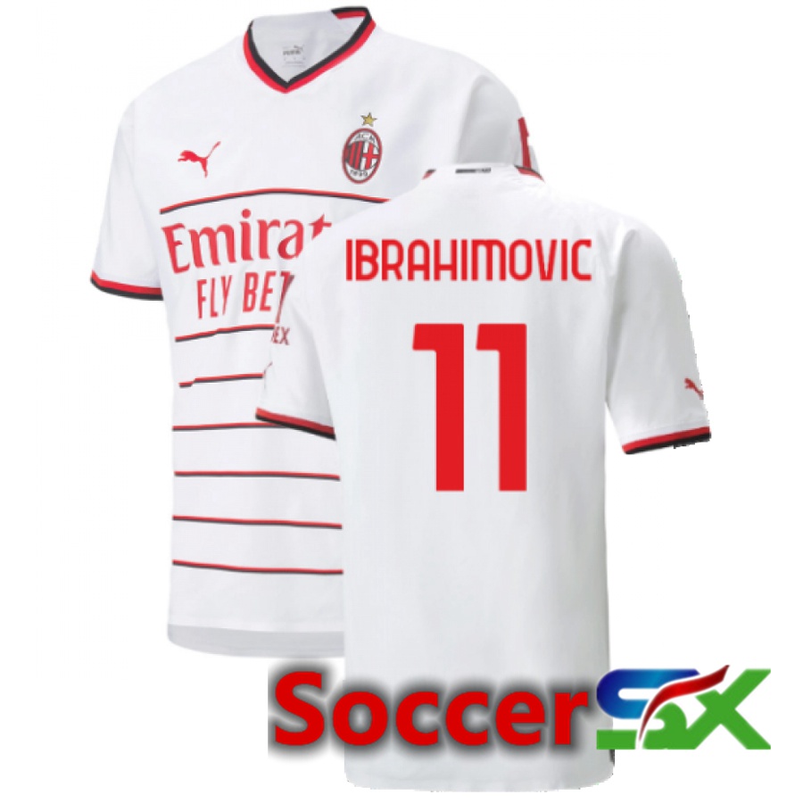 AC Milan (Ibrahimovic 11) Away Jersey 2022/2023