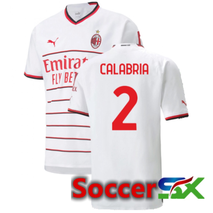 AC Milan (Calabria 2) Away Jersey 2022/2023