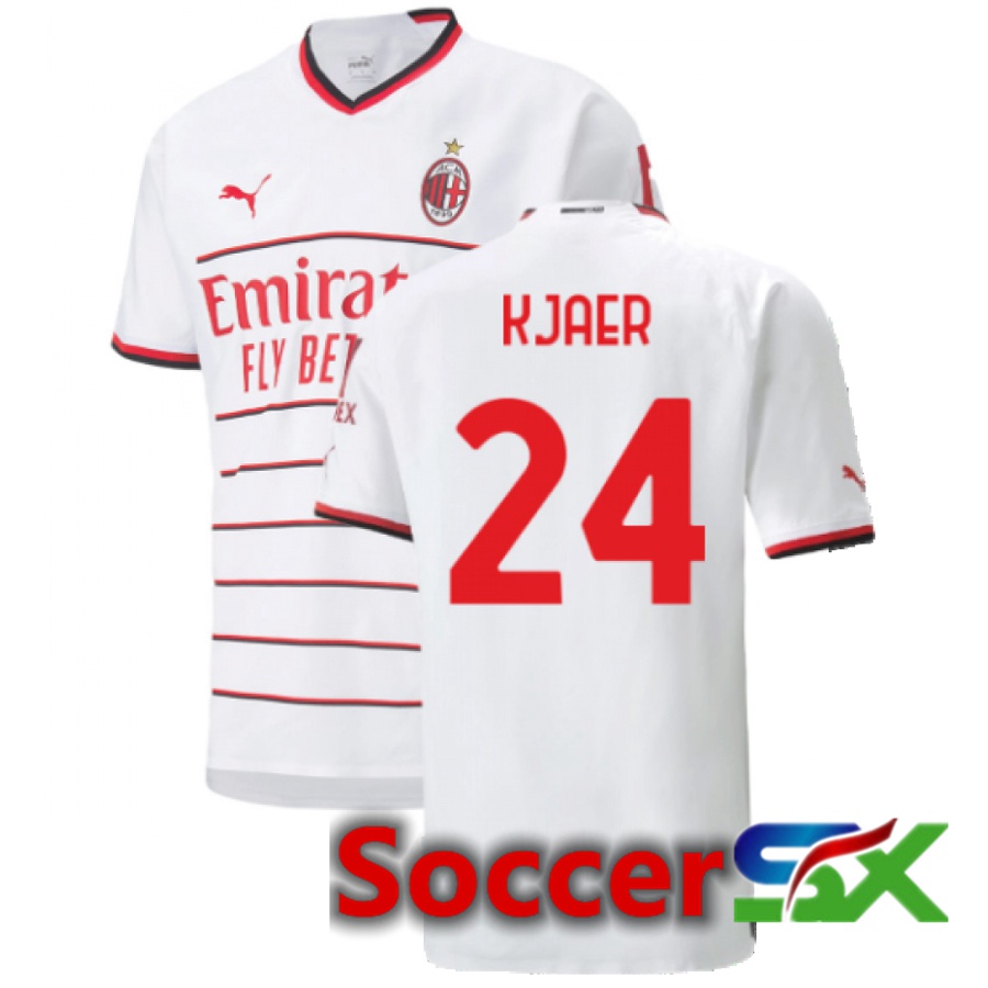 AC Milan (Kjaer 24) Away Jersey 2022/2023
